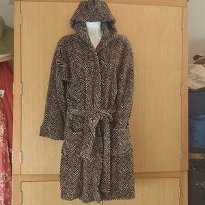 Animal Print Robe/Kimono SZ S/M By Vera Bradley